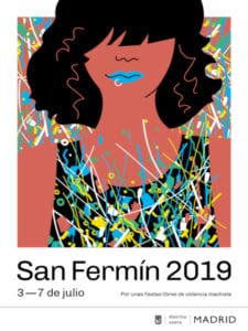 Fiestas de San Fermín 2019 | 03-07/07/2019 | Usera | Madrid | Cartel