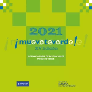 Premios Muévete Verde 2021 | Ayuntamiento de Madrid | Cartel