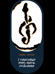1er Concurso de Rock & Pop de Vicálvaro | Octubre - Noviembre 2021 | Logo