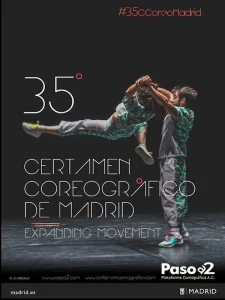 35º Certamen Coreográfico de Madrid | 8-12/12/2021 | Danza contemporánea | Centro de Cultura Contemporánea Condeduque | Cartel